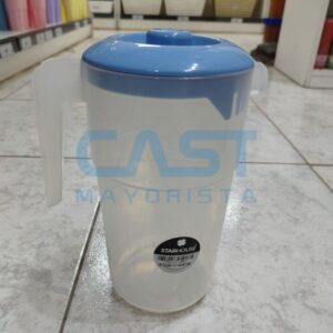 JARRA 2LT TRASLUCIDA C TAPA (2740) Art. CT2740