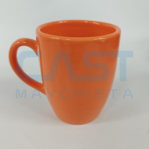 JARRO CONICO CERAMICO RAYA NARANJA ANCERS Art. CTANCERS