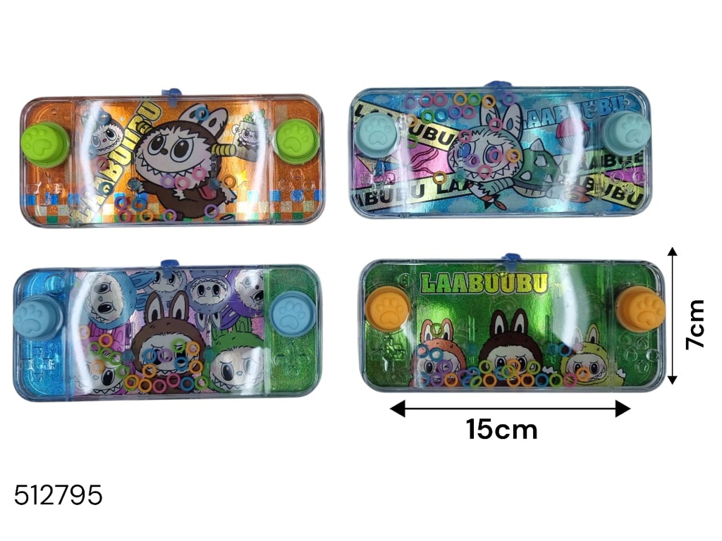 JUEGO DE AGUA LABUBU DISPLAY X24 Art. NR512795