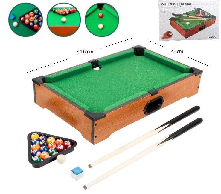 JUEGO MINI MESA DE POOL PARA NIOS Art. ITJS7017