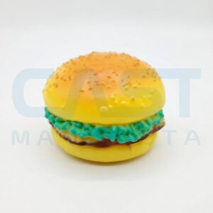 JUGUETE CHIFLE HAMBURGUESA 8CM P MASCOTA Art. CTMASCOTA