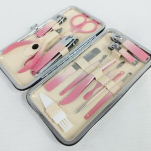 KIT BELLEZA MANICURIA {WD302} 13 PCS EN ESTUCHE Art. CTESTUCHE