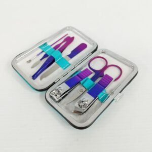 KIT BELLEZA MANICURIA {WD304} 7 PCS EN ESTUCHE Art. CTESTUCHE