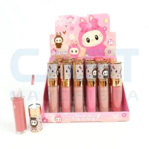 LABIAL LIP GLOSS {WD761} CONEJO SYOLG043 CAJA X24 Art. CTX24