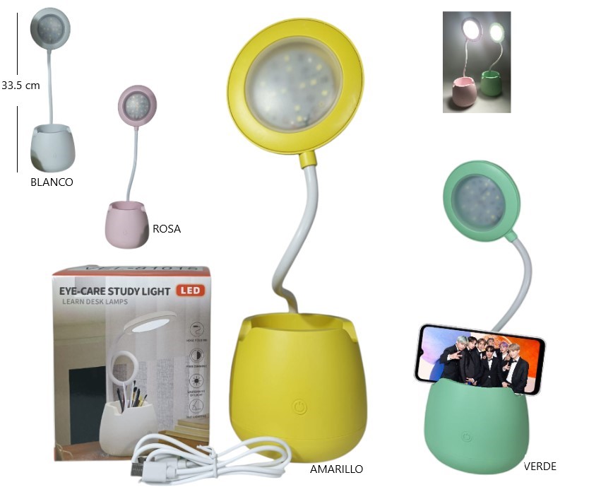 LED83049 VELADOR DE COLORES RECARGABLE Art. ITVEL81015
