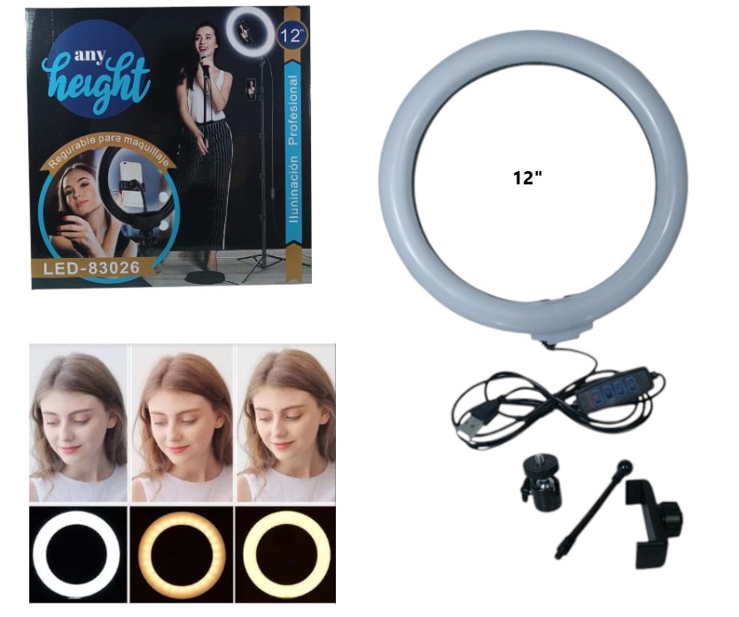 LED83078 ARO SELFIE 12P FRIA CALIDO Y NILU0066 Art. ITLED83026