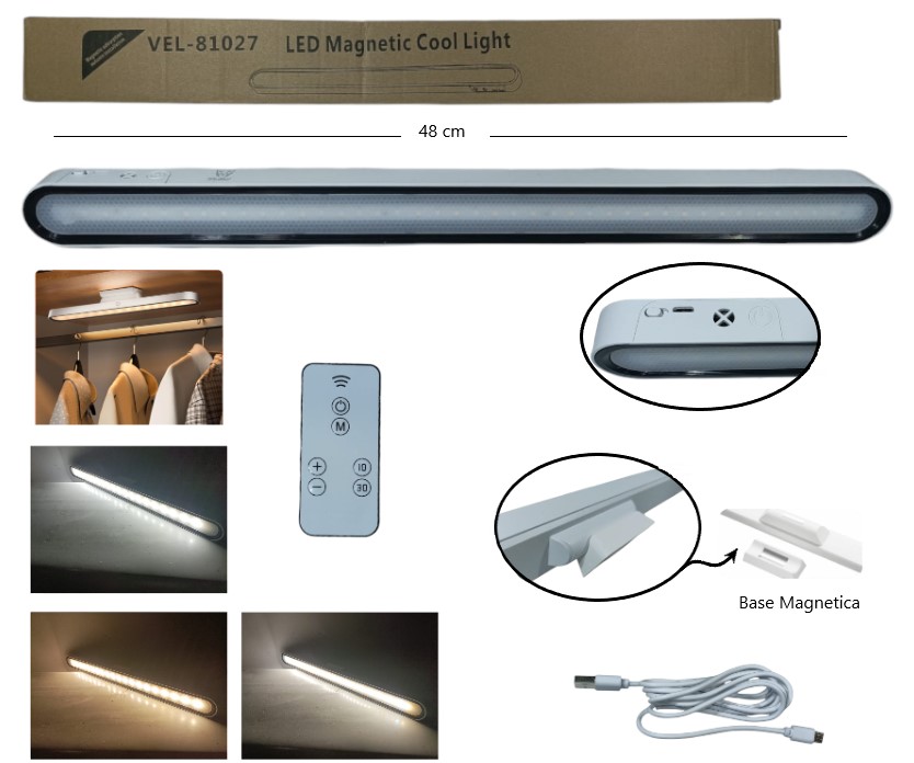 LED83106 LAMPARA LED CONTROL 3TONOS Art. ITVEL81027