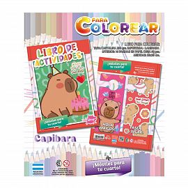 Libro de actividades Capibara Art. ER3815