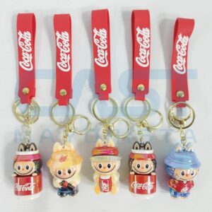 LLAVERO {WD900} 65 CM LABUBU COCA PACK X12 Art. CTX12