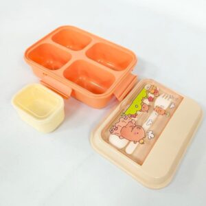 LUNCHERA INFANTIL {WD707} C CUBIERTOS Y DIVISION Art. CTDIVISION