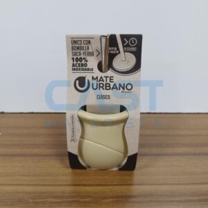 MATE URBANO CLASICO BOMBI SACAYERBA INOX Art. CTINOX