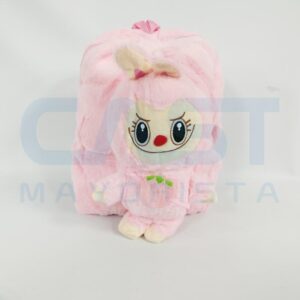 MOCHILA INFANTIL {WD612} C PELUCHE 38 X 30CM Art. CT30CM