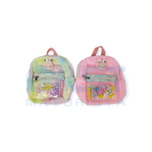 MOCHILA PELUCHE (HAK20) BOLSILLO TRASNPARENTE Art. CTTRASNPARENTE