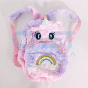 MOCHILA PELUCHE {HAK99} UNICORNIO C LUZ Art. CTLUZ