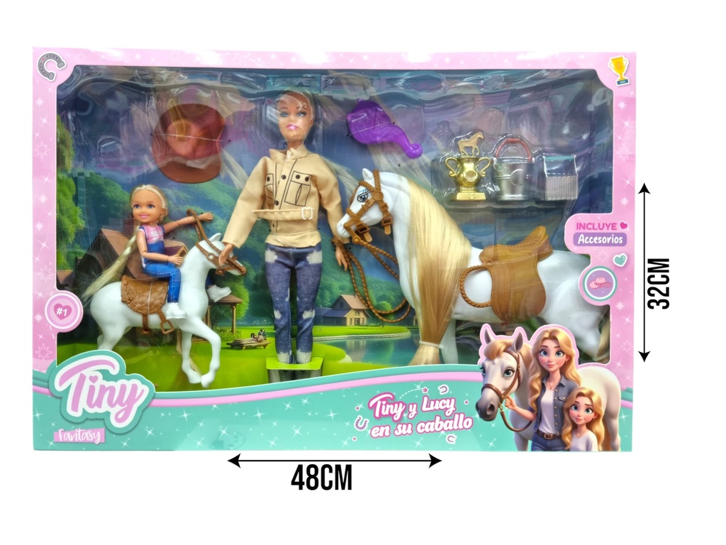 MUECA LUCY Y SU CABALLO Art. NR55862