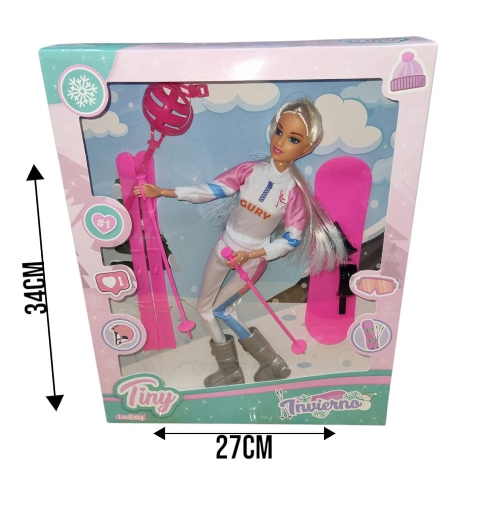 MUECA TINY INVIERNO CON ACCE Art. NR54924