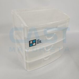 ORGANIZADOR PARA MAQUILLAJE X 3 CAJON Art. CTCAJON