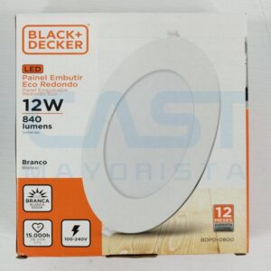 PANEL LED 12W ECO EMBUTIR FRIA BCO REDONDO Art. CTREDONDO