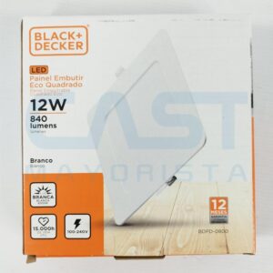 PANEL LED 12W ECO EMBUTIR FRIA CUADRADO Art. CTCUADRADO