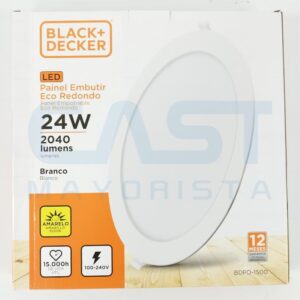 PANEL LED 24W ECO EMBUTIR CALIDA REDONDO Art. CTREDONDO