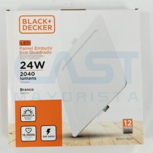 PANEL LED 24W ECO EMBUTIR FRIA BCO CUADRADO Art. CTCUADRADO