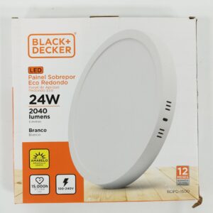 PANEL LED 24W ECO SOBREPONER CALIDA REDONDO Art. CTREDONDO