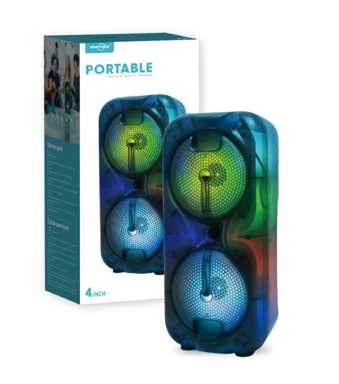 PARLANTE BT LUZ 4PLG Art. ITGTS2085