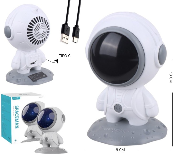 PARLANTE BT MINI ASTRONAUTA OFERTA Art. ITGTS2097
