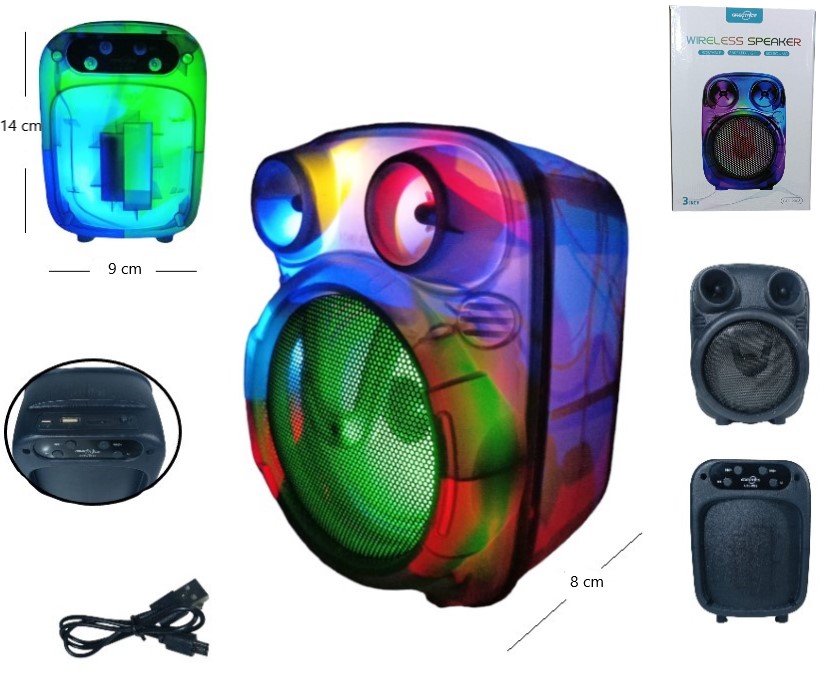 PARLANTE BT USB SD FM MELECH382 Art. ITGTS2166