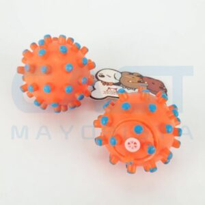 PELOTA CHIFLE 5CM NARANJA P MASCOTA X12 Art. CTX12
