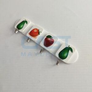 PERCHERO DE PARED {WB425} 4 GANCHOS ANIMADO Art. CTANIMADO