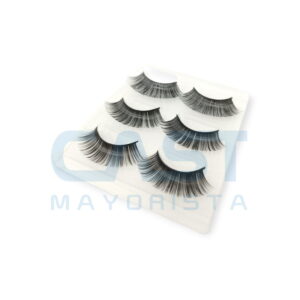 PESTAAS POSTIZAS (COS129) 3 PARES CAJA X12 Art. CTX12
