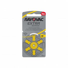 Pila Especial Rayovac Audfono N10 x6 Unidades Art. ER8771