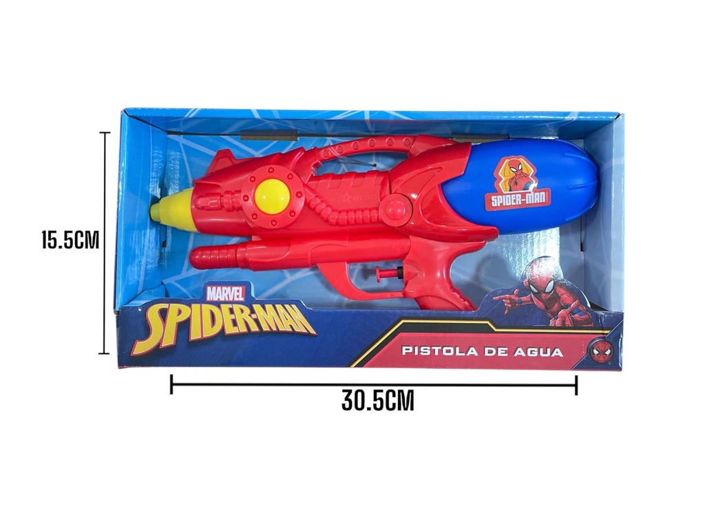 PISTOLA DE AGUA SPIDERMAN 30X16X7 Art. NR8684069081