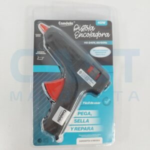 PISTOLA DE SILICONA 40W C BARRA ADHESIVA CANDELA Art. CTCANDELA