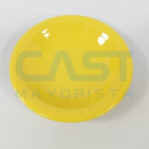 PLATO HONDO CERAMICO (L2000) AMARILLO ANCERS Art. CTANCERS