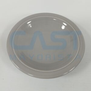 PLATO HONDO CERAMICO (L2000) GRIS ANCERS Art. CTANCERS