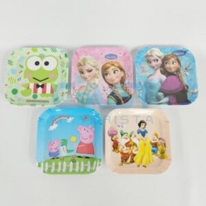 PLATO INFANTIL MELAMINA {MAB160} CUADRADO Art. CTCUADRADO