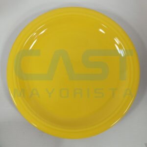 PLATO PLAYO CERAMICO AMARILLO (210141) ANCERS 26CM Art. CT26CM