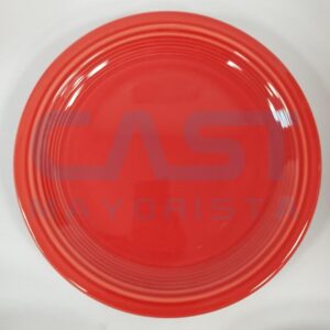 PLATO PLAYO CERAMICO ROJO (210141) ANCERS 26CM Art. CT26CM