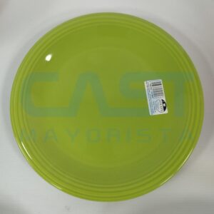 PLATO PLAYO CERAMICO VERDE (210194) ANCERS 26CM Art. CT26CM