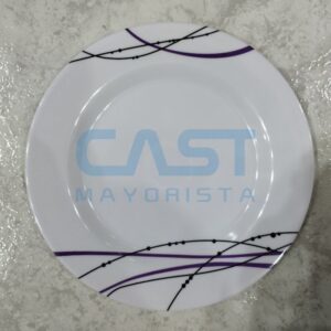 PLATO POSTRE 8″ (20CM) VIOLETA Art. CTVIOLETA