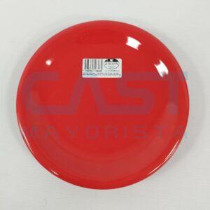 PLATO POSTRE CERAMICO (8103) ROJO ANCERS Art. CTANCERS