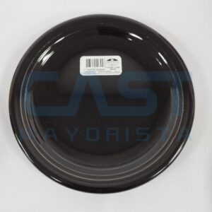 PLATO POSTRE CERAMICO NEGRO (210304) ANCERS 20CM Art. CT20CM
