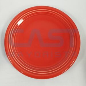 PLATO POSTRE CERAMICO ROJO (210343) ANCERS 20CM Art. CT20CM