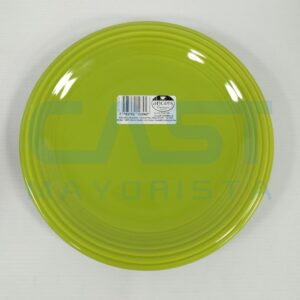 PLATO POSTRE CERAMICO VERDE (210394) ANCERS 20CM Art. CT20CM