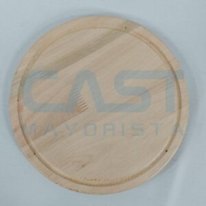 PLATO REDONDO EUCALIPTO (0118) 24CM Art. CT24CM