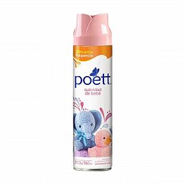 Poett Desodorante de Ambientes Suavidad de Beb Art. ER2823