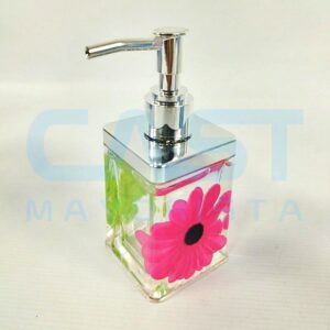 PORTA JABON LIQUIDO FLOR ROSA Art. CTROSA
