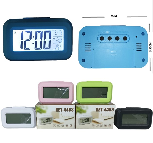 R121032 RELOJ DIGITAL ALARMAFECHA Art. ITRET4403